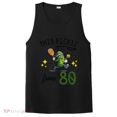 THIS PICKLE TURNS 80 PICKLEBALL 80th BIRTHDAY PosiCharge Competitor Tank