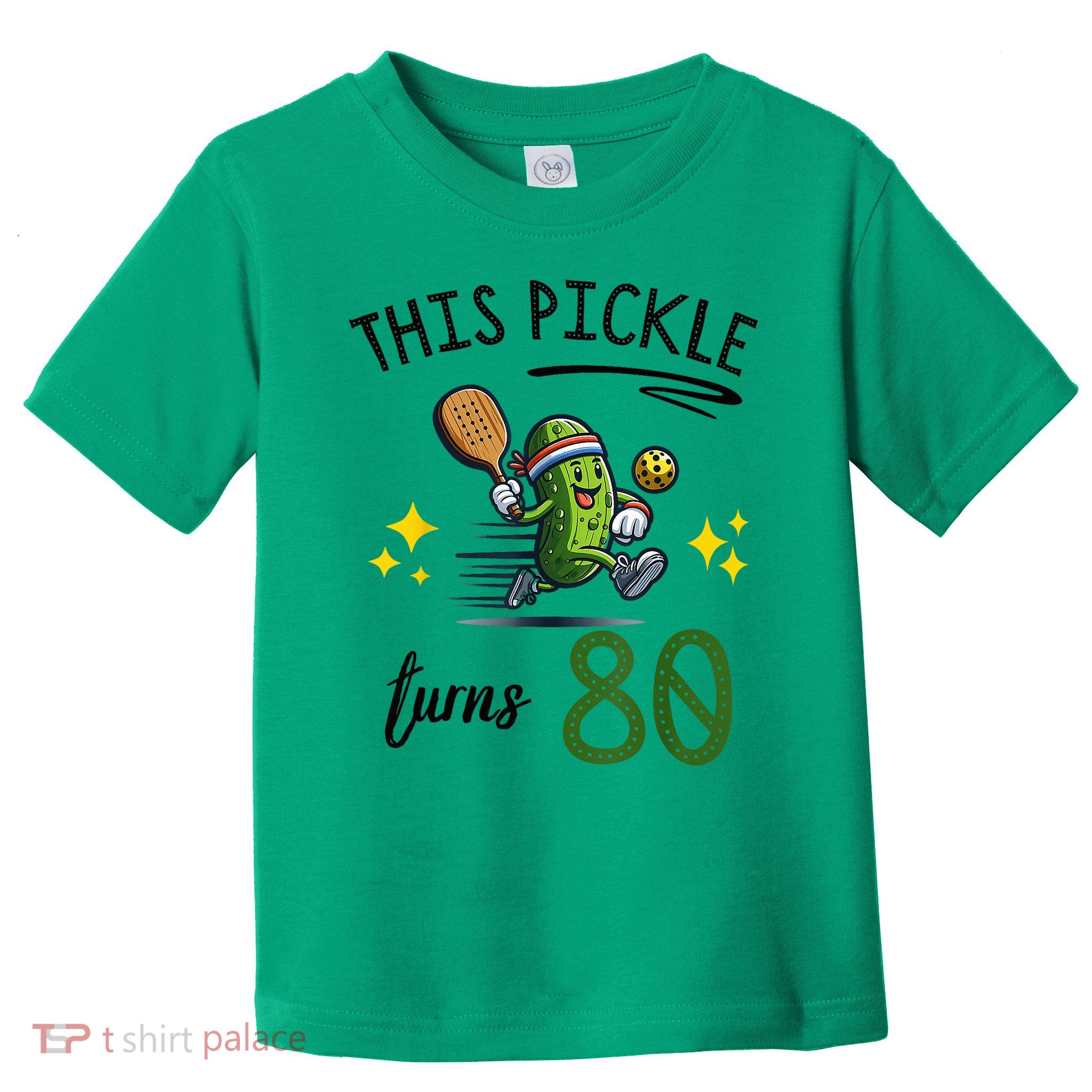 THIS PICKLE TURNS 80 PICKLEBALL 80th BIRTHDAY Toddler T-Shirt