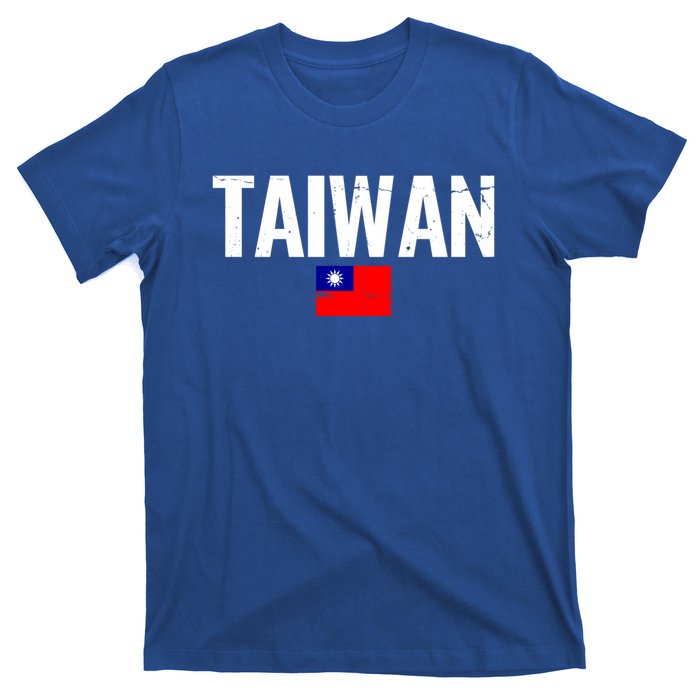 Taiwan Proud Taiwanese Flag Funny Gift T-Shirt