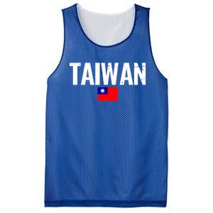 Taiwan Proud Taiwanese Flag Funny Gift Mesh Reversible Basketball Jersey Tank