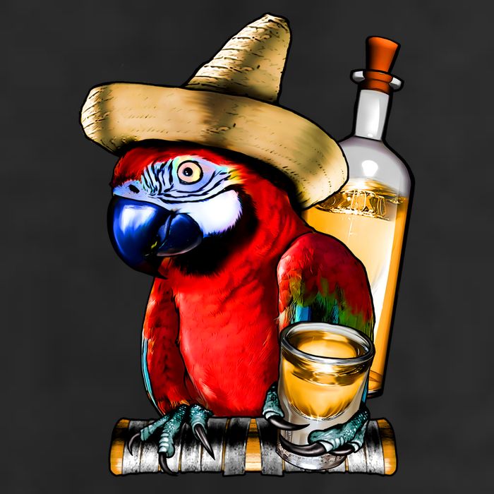 Tequilla Parrot Adult Drive Performance Visor