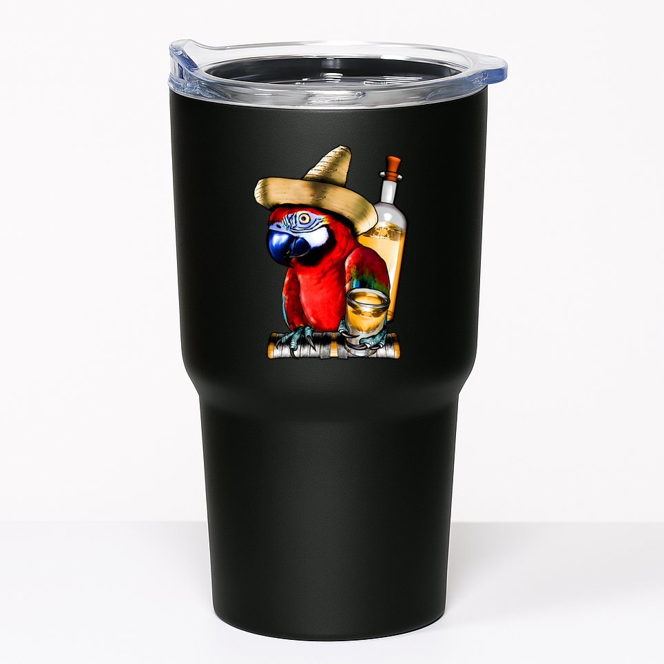 Tequilla Parrot Tumbler