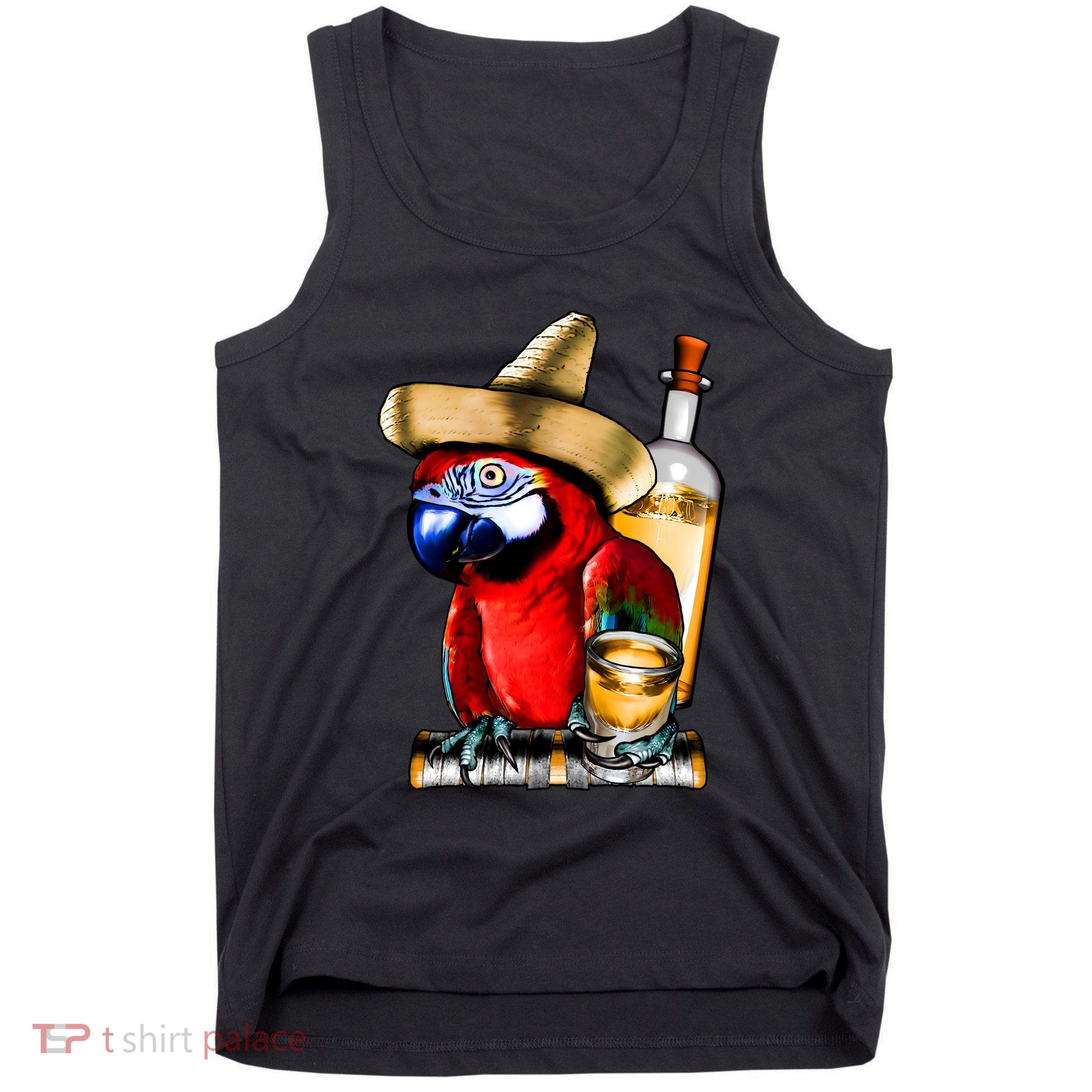 Tequilla Parrot Tank Top