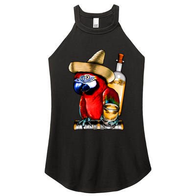 Tequilla Parrot Women's Perfect Tri Rocker Tank