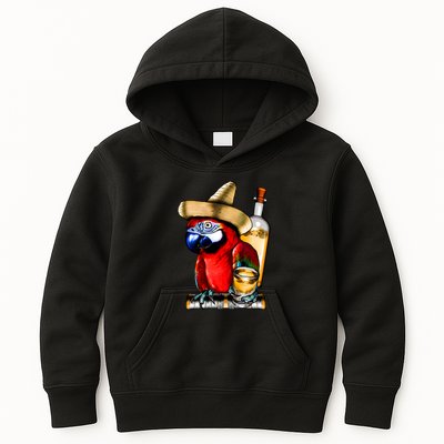 Tequilla Parrot Kids Hoodie