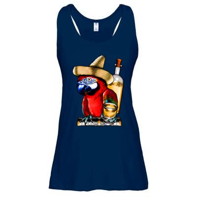 Tequilla Parrot Ladies Essential Flowy Tank