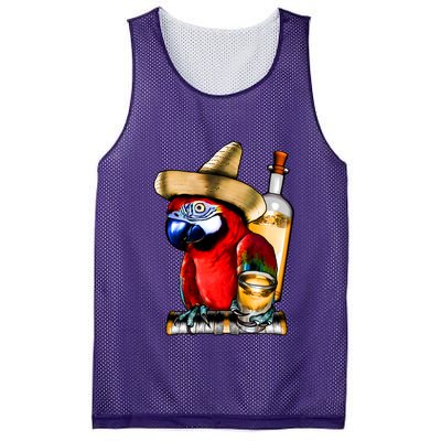 Tequilla Parrot Mesh Reversible Basketball Jersey Tank
