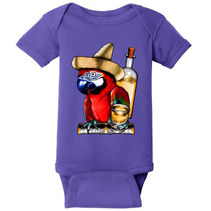 Tequilla Parrot Baby Bodysuit