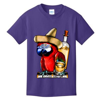 Tequilla Parrot Kids T-Shirt