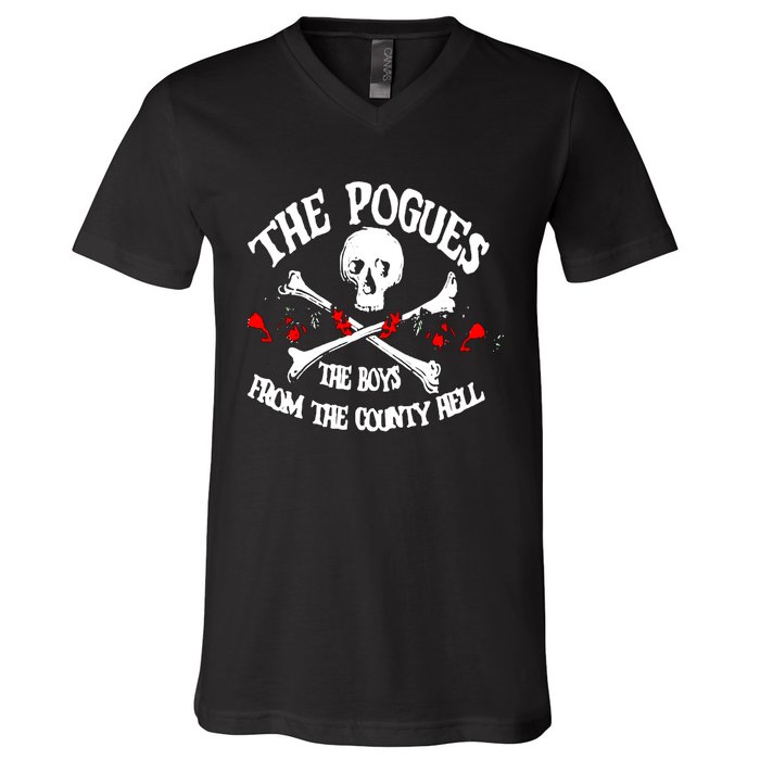 The Pogues V-Neck T-Shirt