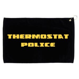 Thermostat Police Grommeted Golf Towel