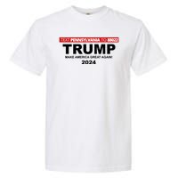 Text Pennsylvania To 88022 Trump Make America Great Again 2024 Garment-Dyed Heavyweight T-Shirt