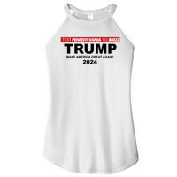 Text Pennsylvania To 88022 Trump Make America Great Again 2024 Women's Perfect Tri Rocker Tank