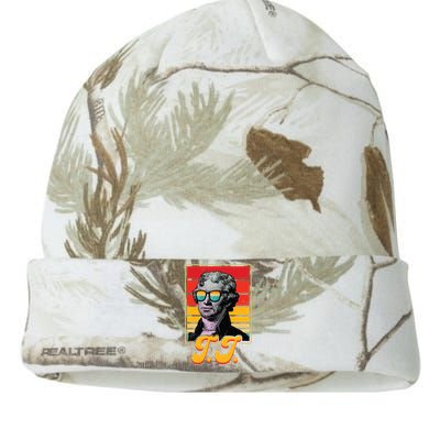 Tj President Thomas Jefferson Retro Patriotic 4th Of July Kati Licensed 12" Camo Beanie