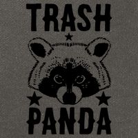 Trash Panda Cotton Canvas Backpack