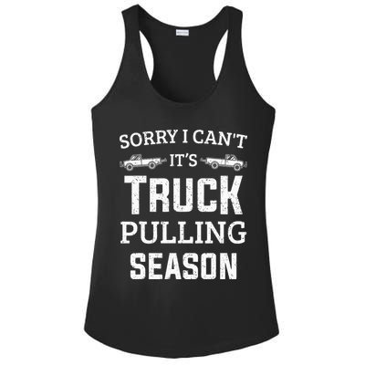 Truck Pulling Tractor Pulling Pull Truck Ladies PosiCharge Competitor Racerback Tank