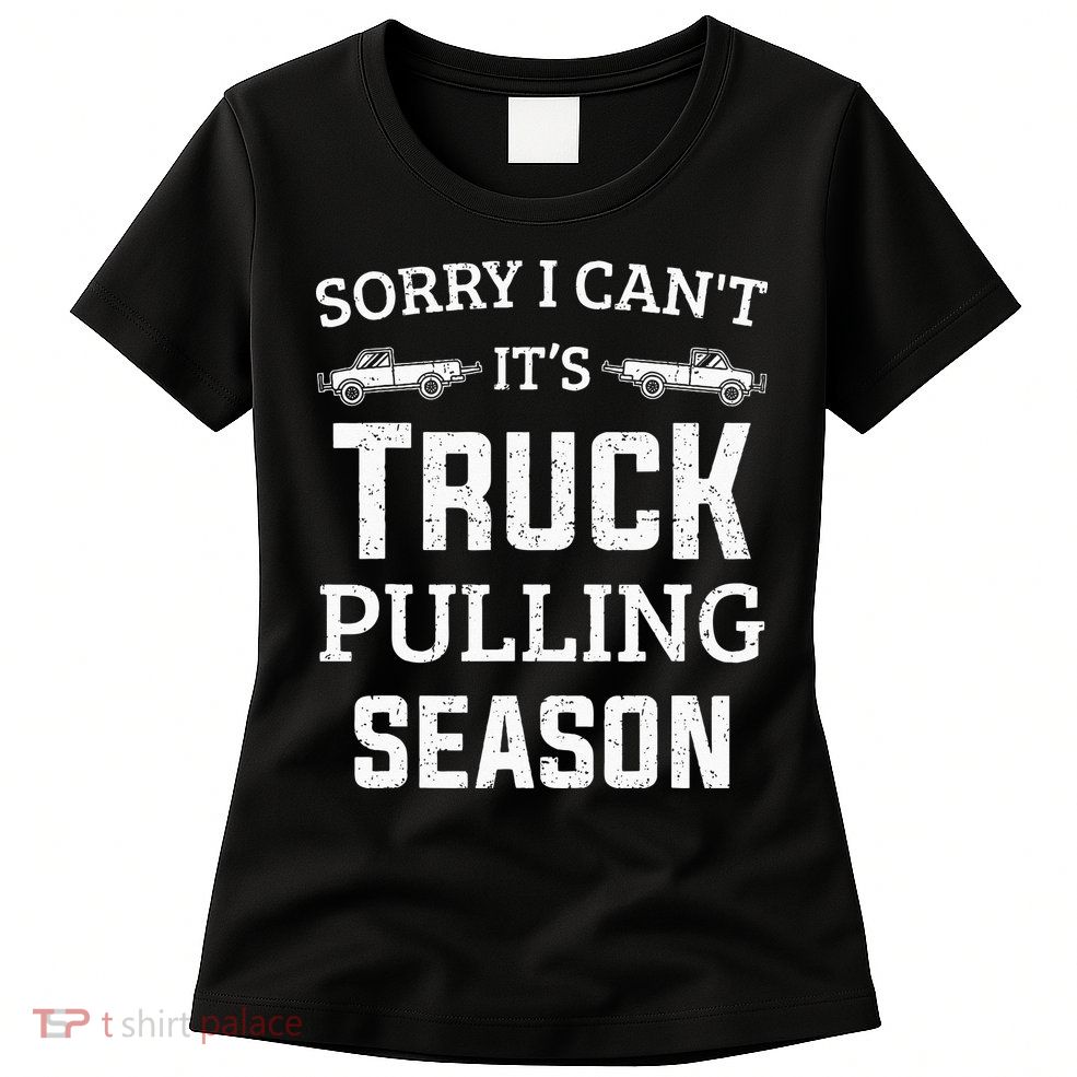 Truck Pulling Tractor Pulling Pull Truck Womens T-Shirt