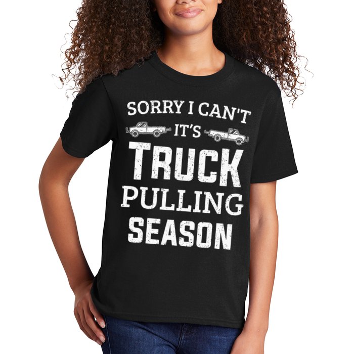 Truck Pulling Tractor Pulling Pull Truck Kids T-Shirt