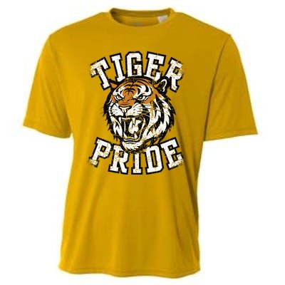 Tiger Pride Tiger Mascot School Sports Team Cooling Performance Crew T-Shirt