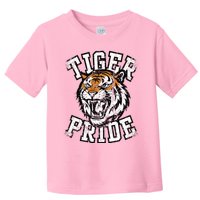 Tiger Pride Tiger Mascot School Sports Team Toddler T-Shirt