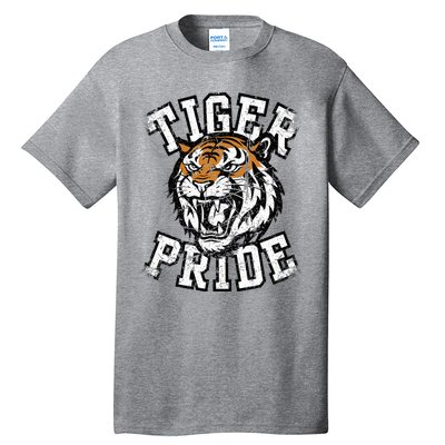 Tiger Pride Tiger Mascot School Sports Team Tall T-Shirt