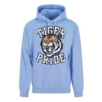 Tiger Pride Tiger Mascot School Sports Team Unisex Surf Hoodie