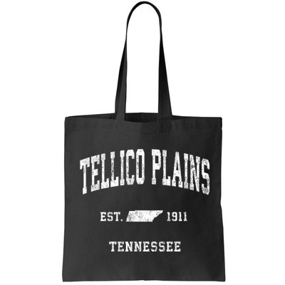 Tellico Plains Tennessee Tn Vintage Athletic Sports Bag