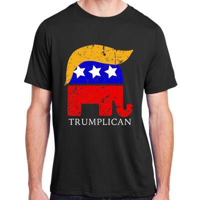 Trumplican Potus Trump Support Republican Conservative Adult ChromaSoft Performance T-Shirt