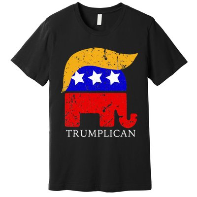 Trumplican Potus Trump Support Republican Conservative Premium T-Shirt