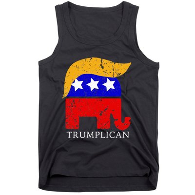 Trumplican Potus Trump Support Republican Conservative Tank Top