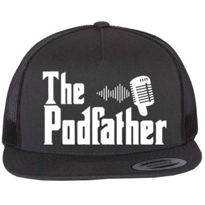 The Podcaster Flat Bill Trucker Hat