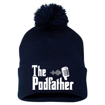 The Podcaster Pom Pom 12in Knit Beanie