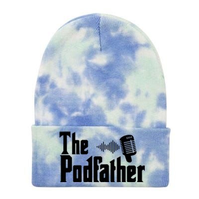 The Podcaster Tie Dye 12in Knit Beanie