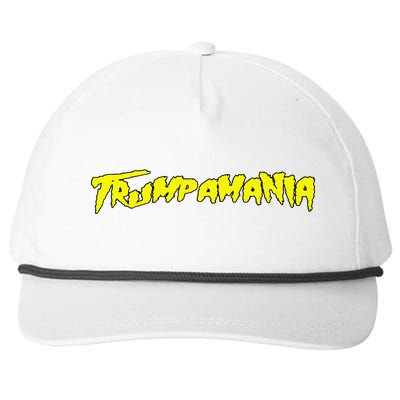 Trumpamania President Trump Rally Support Maga 4547 Snapback Five-Panel Rope Hat