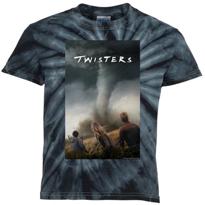 Twisters Poster Kids Tie-Dye T-Shirt