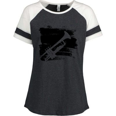 Trumpet Player Enza Ladies Jersey Colorblock Tee