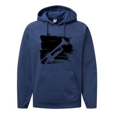 Trumpet Player Performance Fleece Hoodie