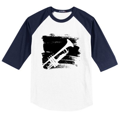 Trumpet Player Baseball Sleeve Shirt