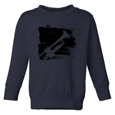 Trumpet Player Toddler Sweatshirt