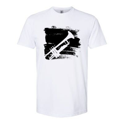 Trumpet Player Softstyle CVC T-Shirt