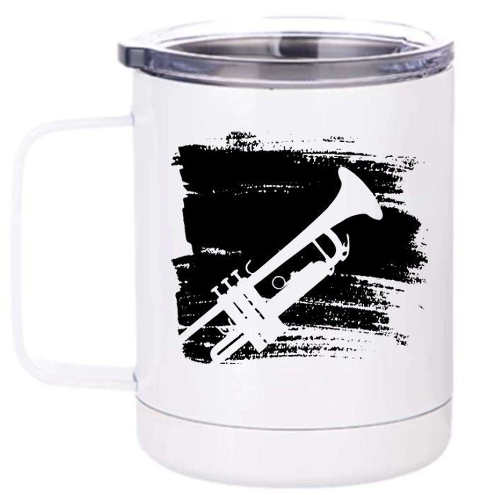 Trumpet Player 12 oz Stainless Steel Tumbler Cup