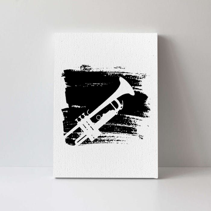 Trumpet Player Canvas