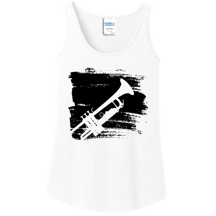 Trumpet Player Ladies Essential Tank