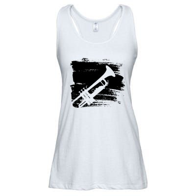 Trumpet Player Ladies Essential Flowy Tank