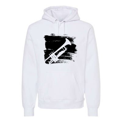 Trumpet Player Premium Hoodie