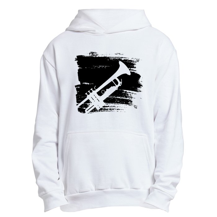 Trumpet Player Urban Pullover Hoodie