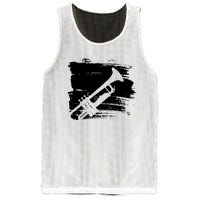 Trumpet Player Mesh Reversible Basketball Jersey Tank