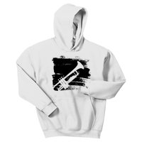 Trumpet Player Kids Hoodie