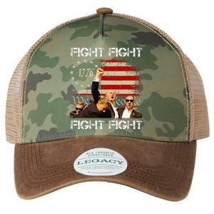 Trump Pennsylvania Trump 2024 Fight! Legacy Tie Dye Trucker Hat