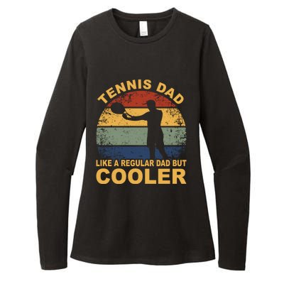 Tennis Player Tennis Father Tennis Racket Tennis Dad Funny Gift Womens CVC Long Sleeve Shirt